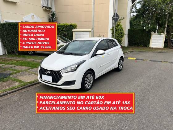 HYUNDAI HB20 1.6 COMFORT PLUS 16V FLEX 4P AUTOMÁTICO HYUNDAI HB20 1.6 COMFORT PLUS 16V FLEX 4P AUTOMÁTICO